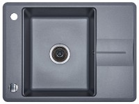 Кухонная мойка Aquasanita Helika Bella SQB102 Alumetallic