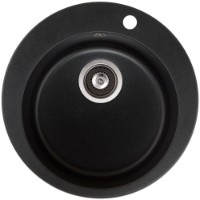 Кухонная мойка Aquasanita Helika Clarus SR100 Black metallic