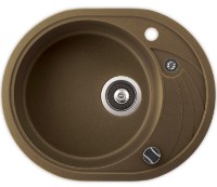 Кухонная мойка Aquasanita Helika Clarus SR102 Brass