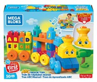 Set de construcție Mega Bloks Musical Train (FWK22)