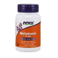 Пищевая добавка NOW Melatonin 3mg 60cap