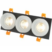 Lampă încorporabilă Lampardi Downlight LP899-3 Black