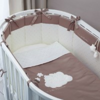 Детское постельное белье Perina Bambino Oval Cappuccino (ББО6.5-125х75)
