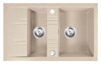 Кухонная мойка Ferro DRGM3/48/79SA 790x480mm Sand (04451) 