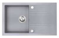 Кухонная мойка Ferro DRGM48/78GA 780x480mm Gray (05382) 