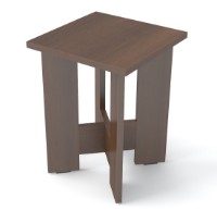 Табурет Fabrik Home Rondo Орех Темный 33x33x45cm