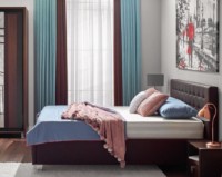 Кровать Ambianta Rio 1.4m Sonoma inchis