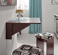 Masă pentru bucătărie Ambianta Tina Sonoma inchis