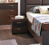 Прикроватная тумба Ambianta Clasic 409x462x440mm Sonoma inchis