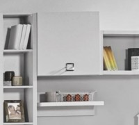 Raft de perete Ambianta Amigo 600x600mm Gray