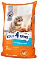 Hrană uscată pentru pisici Club 4 Paws Adult Cats Salmon 14kg