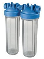 Корпус фильтра Atlas Filtri DP 20 BB duo Transparent 1