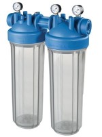 Корпус фильтра Atlas Filtri DP 20 BB duo Big M Transparent 1