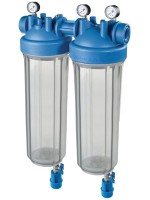 Корпус фильтра Atlas Filtri DP 20 BB duo Big S M Transparent 1