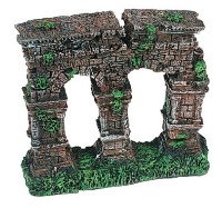 Декор для аквариумов и террариумов Flamingo Columns with Moss (401155)