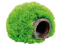 Декор для аквариумов и террариумов Flamingo Mossball with Cave (406455)