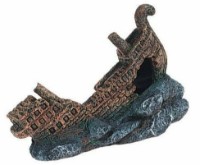 Декор для аквариумов и террариумов Flamingo Wreck (401179)