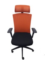 Scaun de birou ART ErgoStyle 720S HB Orange/Black