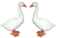 Садовая фигура Figuren Discounter Goose (3860AB) 2pcs
