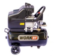 Компрессор TechnoWorker 24L 1.5kW/2CP (VOR56553)
