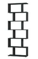 Etajeră Fabrik Home Wally Antracit 80x25x191cm