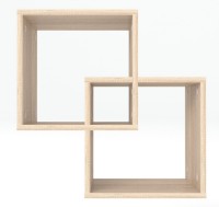 Raft de perete Fabrik Home Small 4 Stejar Sonoma