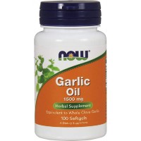 Пищевая добавка NOW Garlic Oil 1500mg 100cap