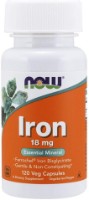 Витамины NOW Iron 18mg 120cap