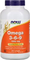 Жирные кислоты NOW Omega 3-6-9 1000mg 100cap