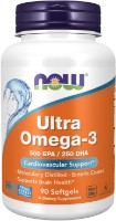Жирные кислоты NOW Ultra Omega-3 90cap