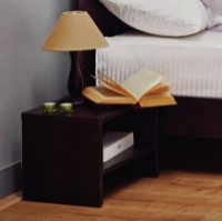 Noptieră Ambianta Bravo 300x300x400mm Sonoma inchis