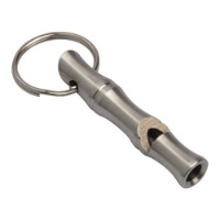 Breloc Munkees Stainless Bamboo Whistle