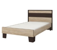 Кровать Sokme Скарлет 90 Дуб Сонома/Венге Магия