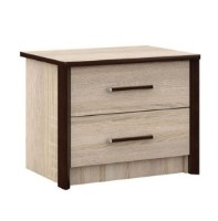 Noptieră Sokme Скарлет Stejar Sonoma/Wenge Magia