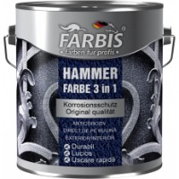 Vopsea Farbis Hammer 3 in 1 F 1320 Bordeaux 2.5L CG202025
