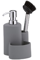 Дозатор жидкого мыла Kela Gray (12081)