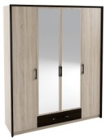 Dulap Sokme Скарлет 4дв Stejar Sonoma/Wenge Magia