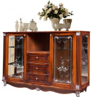 Vitrină КМК Баккара 2Д3Я Nuc Eco (0441.1)