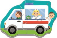 Puzzle Trefl 4in1 Vehicles and Jobs (36071)
