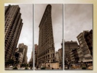 Pictură Magic Color New York Streets Triptych (2658516)