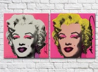 Pictură ArtPoster Merlin Monroe bright portraits of Andy Warhol (3460033)