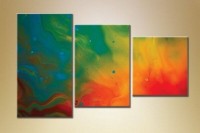 Картина Magic Color Triptych Abstraction 126 (1609984)