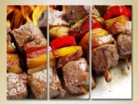 Картина Magic Color Triptych BBQ (2698736)