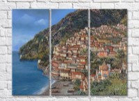 Картина ArtPoster The Town on the rocky Coast (3470931)