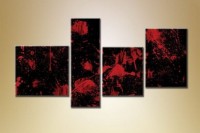 Картина Rainbow Polyptych Abstraction 106 (1609843)