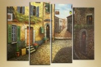 Картина Rainbow Polyptych Cities and Countries 16 (1681392)