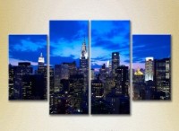 Картина Rainbow Polyptych New York Skyscrapers 02 (2718170)