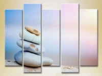 Картина Rainbow Polyptych Rock Garden 03 (2224797)