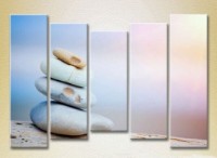 Картина Rainbow Polyptych Rock Garden 04 (2224787)