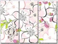 Pictură Gallerix Floral abstraction graphic drawing (500806)